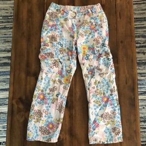 Flowered Hannah cargo pants